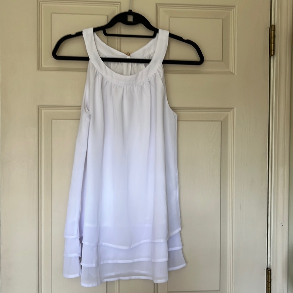 White Tunic Top